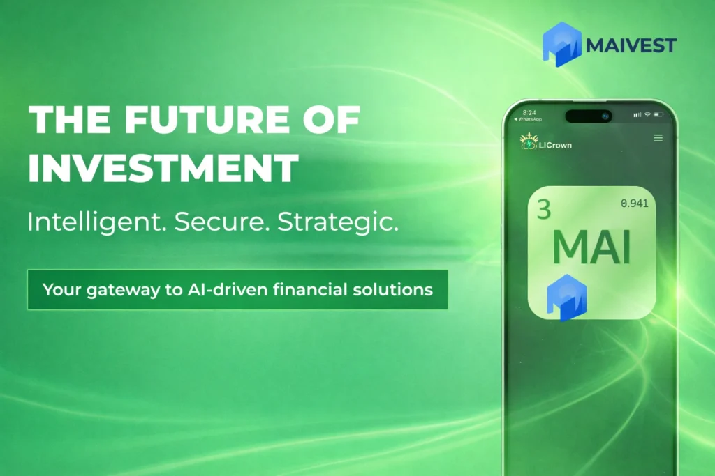 Maivest deposit & withdrawal